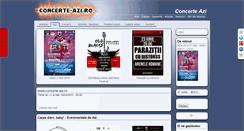 Desktop Screenshot of concerte-azi.ro